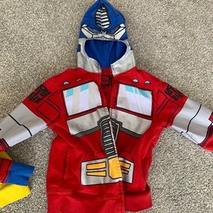 Transformers Optimus Prime zip up